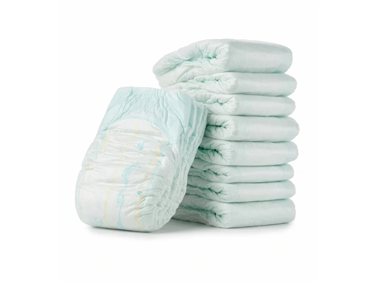 Baby diapers and absorbent hygiene materials